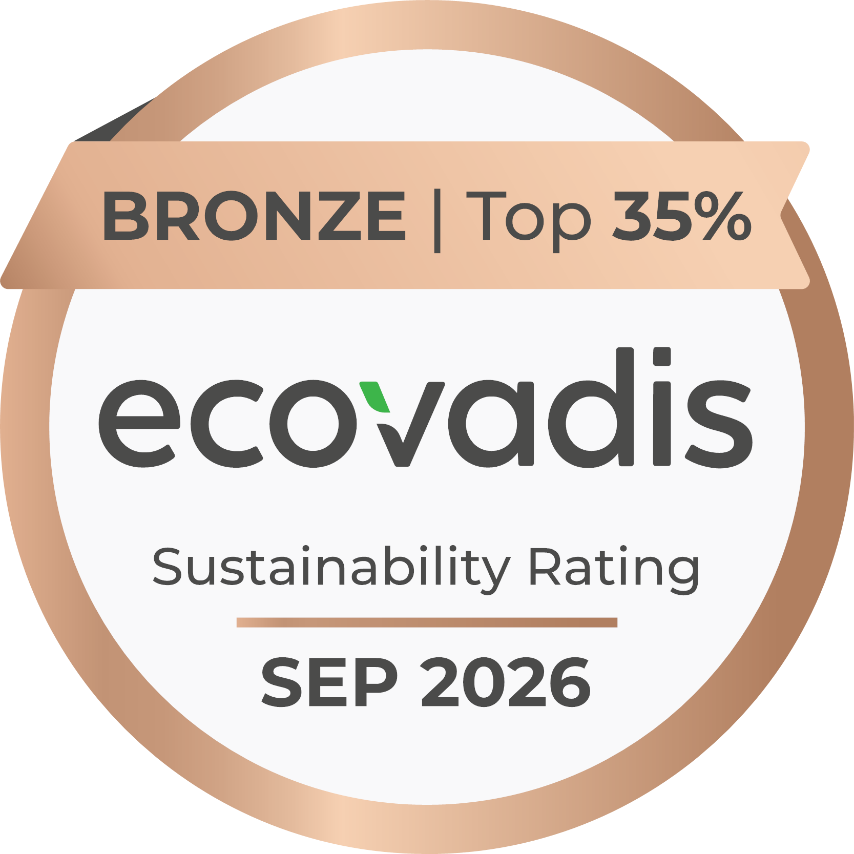 Médaille EcoVadis
